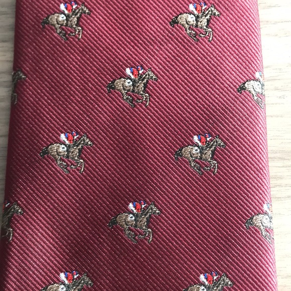 Brand New! 100% Microfiber Tie OTAA - Red - Picture 4 of 6